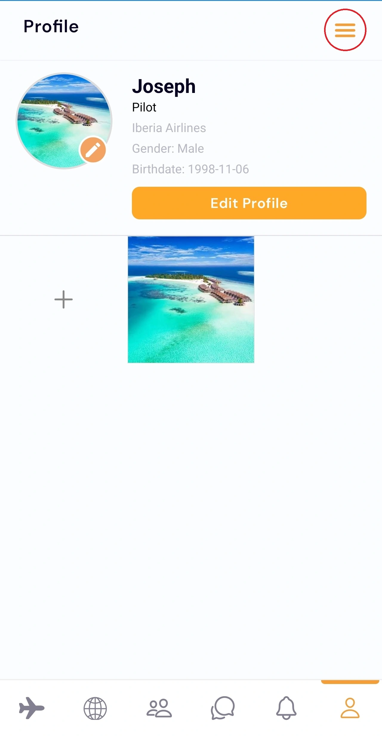 Step 1: Profile Settings
