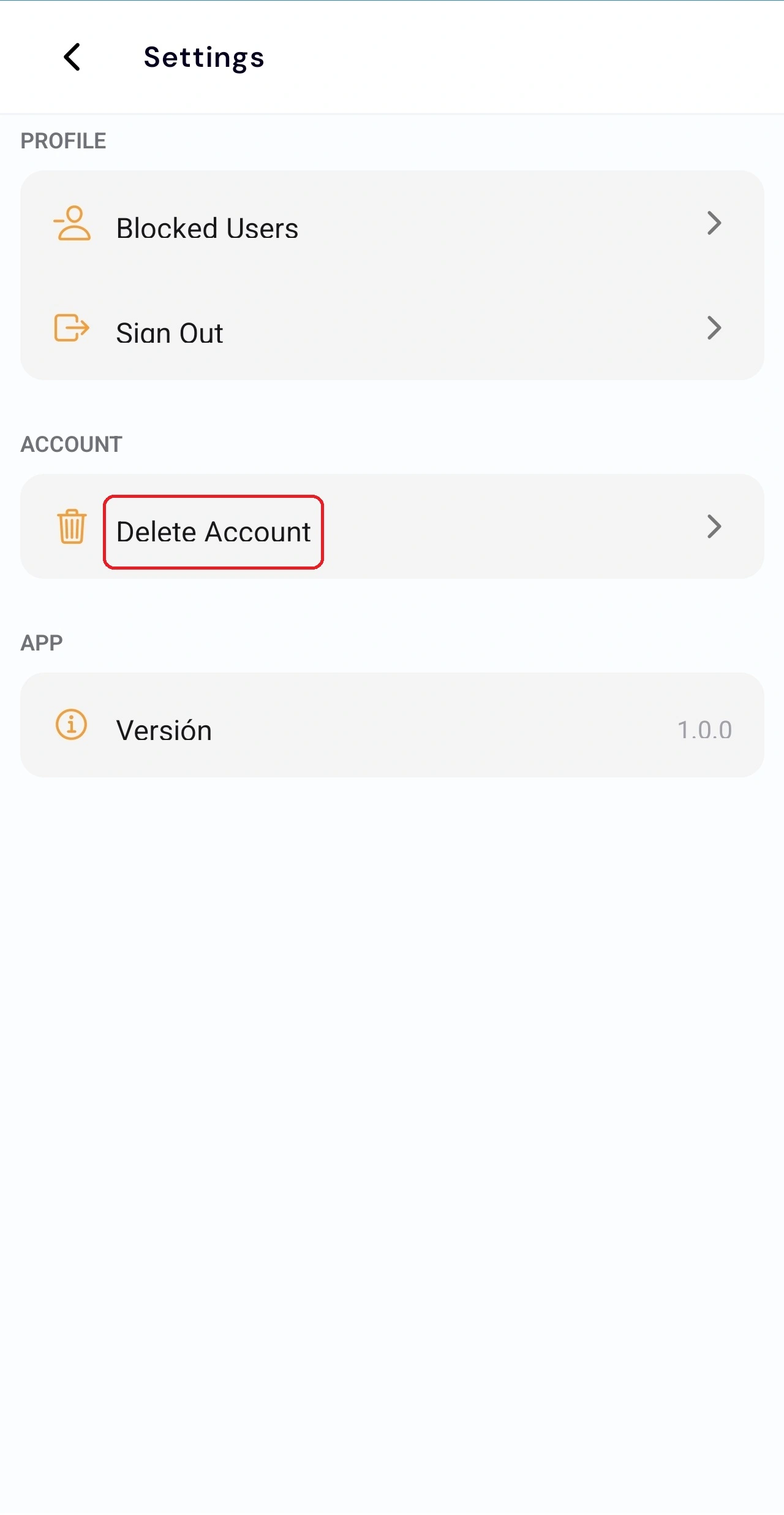 Step 2: Deletion Button